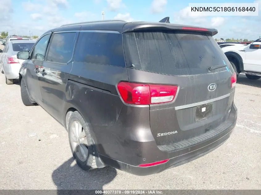 KNDMC5C18G6168440 2016 Kia Sedona Ex