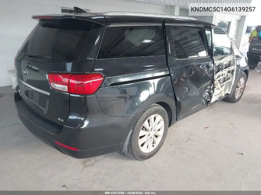 KNDMC5C14G6139257 2016 Kia Sedona Ex