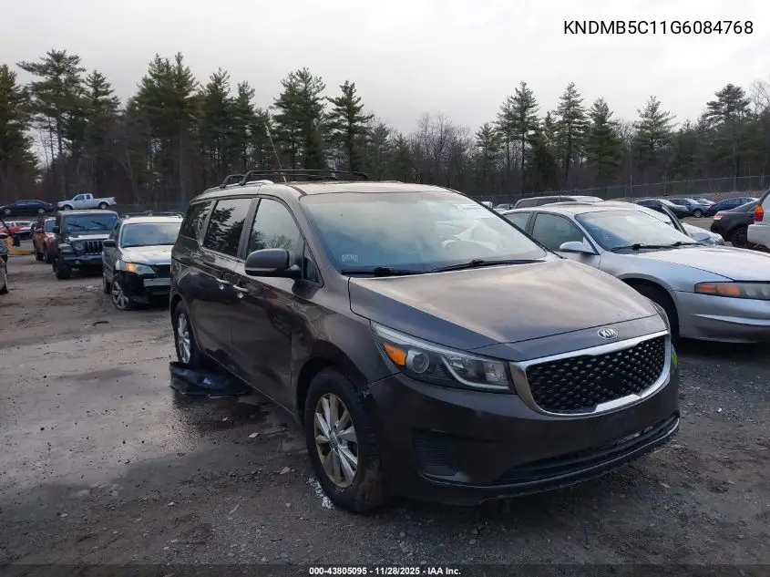 KNDMB5C11G6084768 2016 Kia Sedona Lx