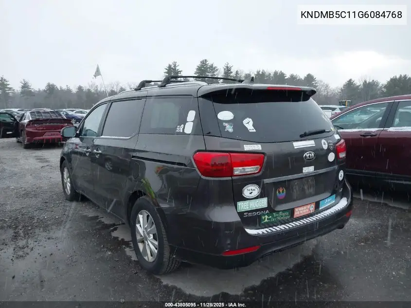 KNDMB5C11G6084768 2016 Kia Sedona Lx