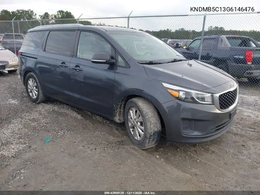 KNDMB5C13G6146476 2016 Kia Sedona Lx
