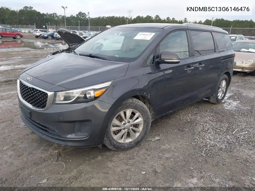 KNDMB5C13G6146476 2016 Kia Sedona Lx