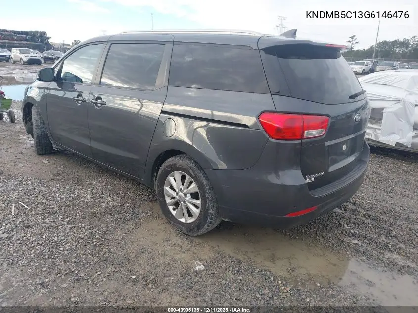 KNDMB5C13G6146476 2016 Kia Sedona Lx