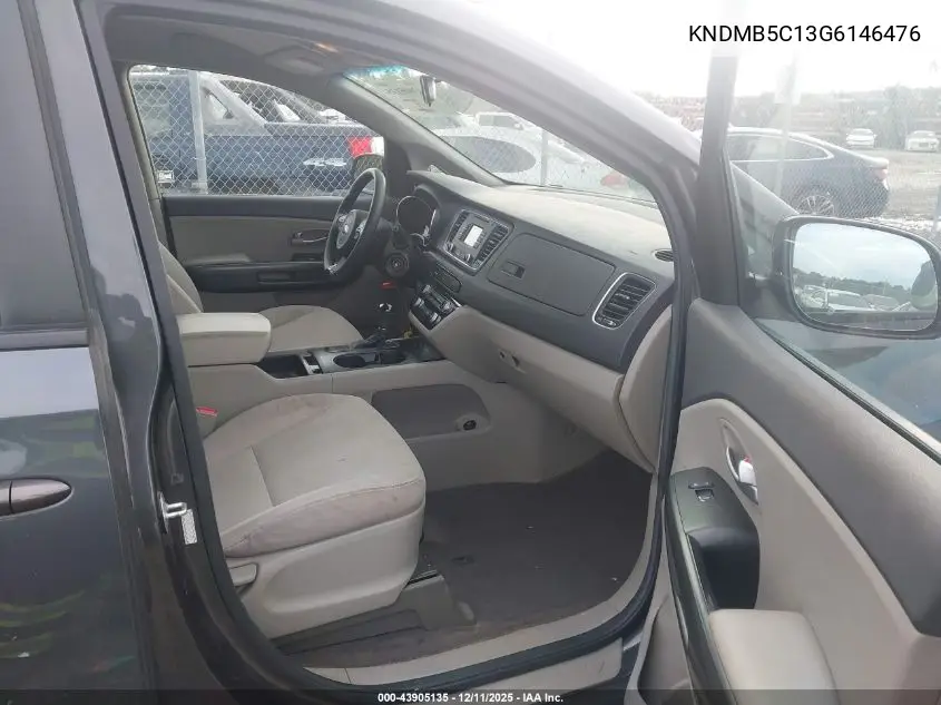 KNDMB5C13G6146476 2016 Kia Sedona Lx