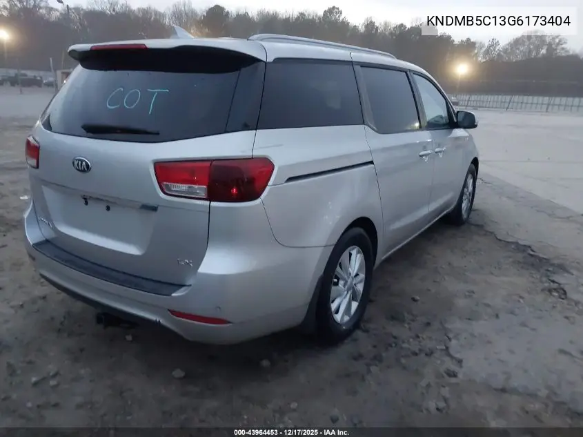 KNDMB5C13G6173404 2016 Kia Sedona Lx
