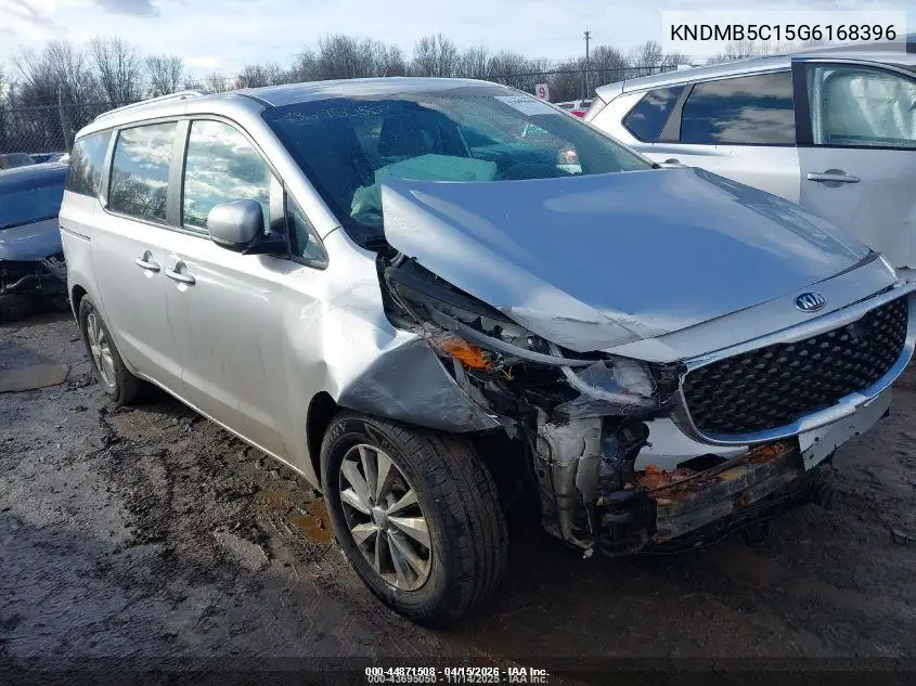 KNDMB5C15G6168396 2016 Kia Sedona Lx