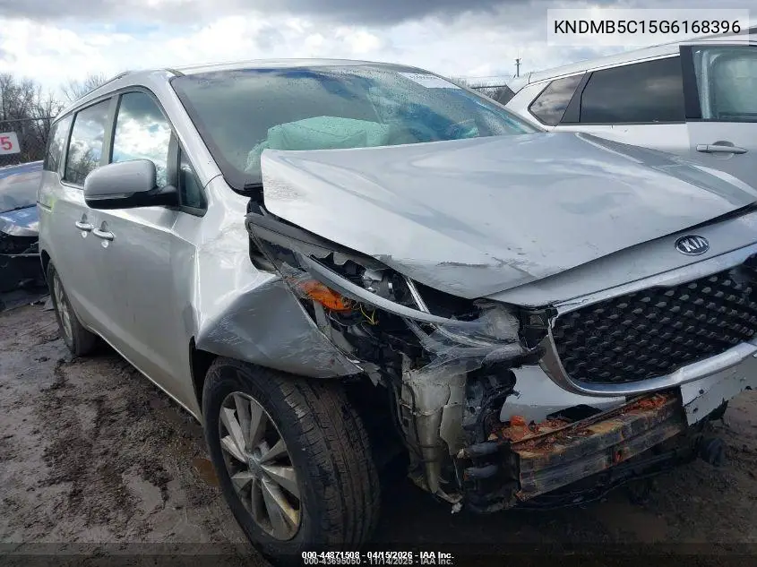 KNDMB5C15G6168396 2016 Kia Sedona Lx