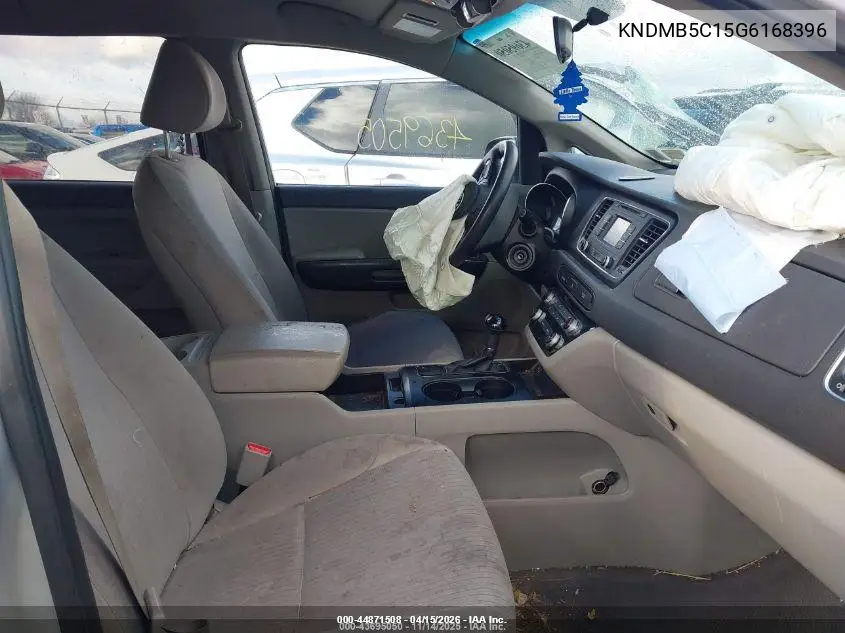KNDMB5C15G6168396 2016 Kia Sedona Lx