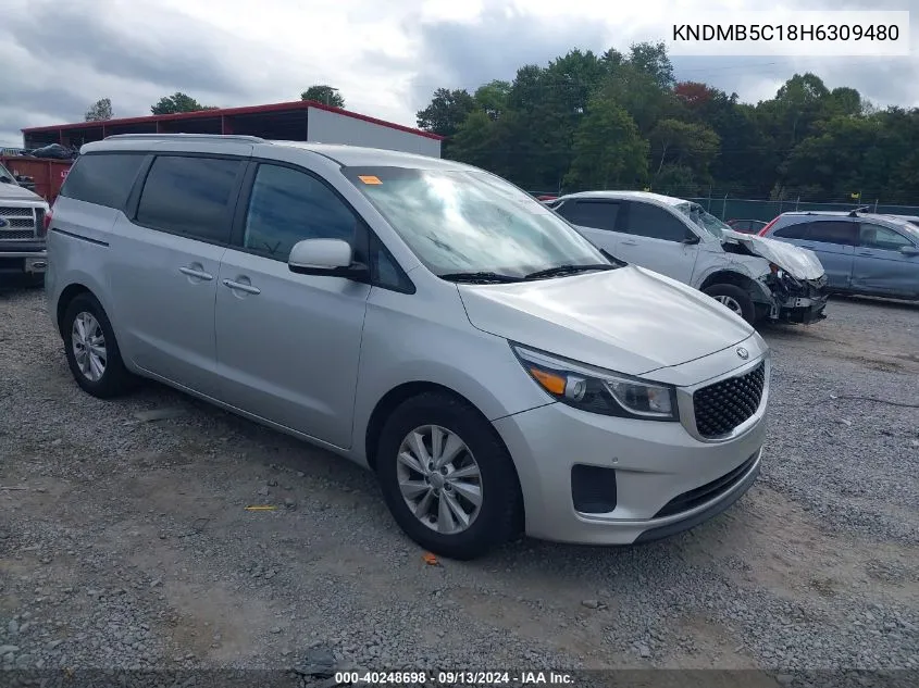 KNDMB5C18H6309480 2017 Kia Sedona Lx