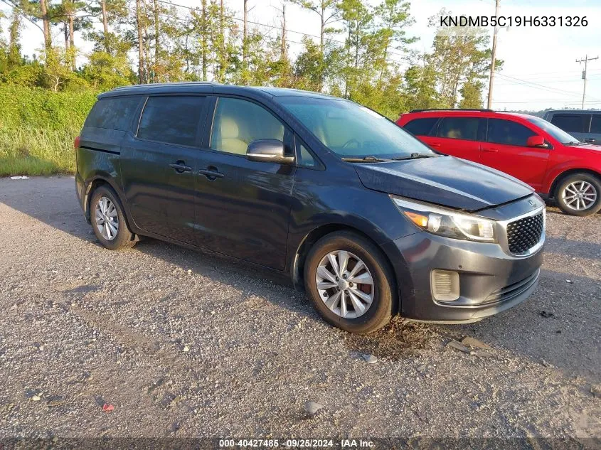 KNDMB5C19H6331326 2017 Kia Sedona Lx