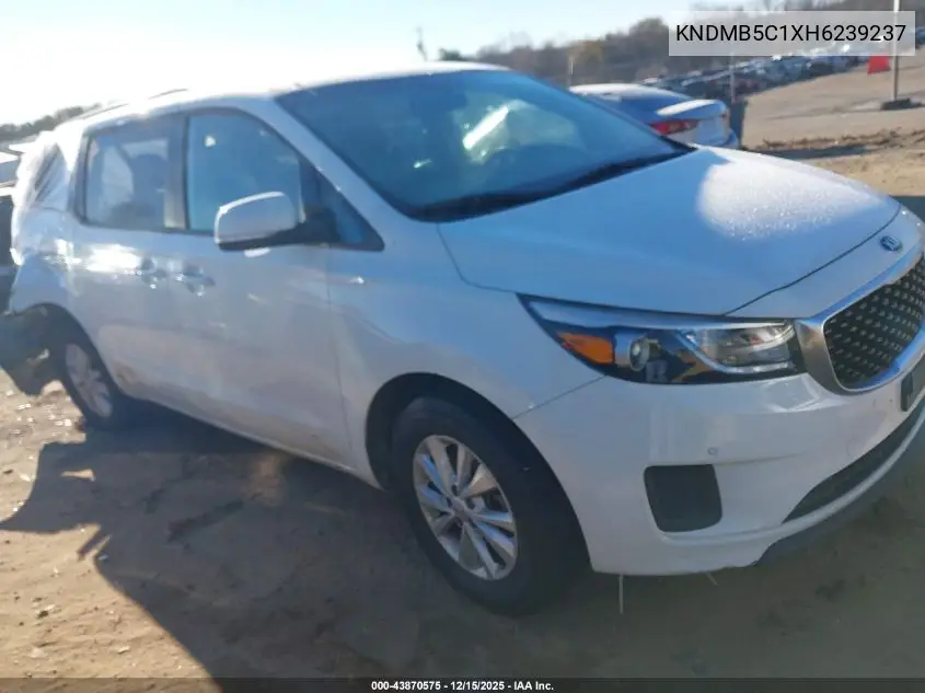 KNDMB5C1XH6239237 2017 Kia Sedona Lx