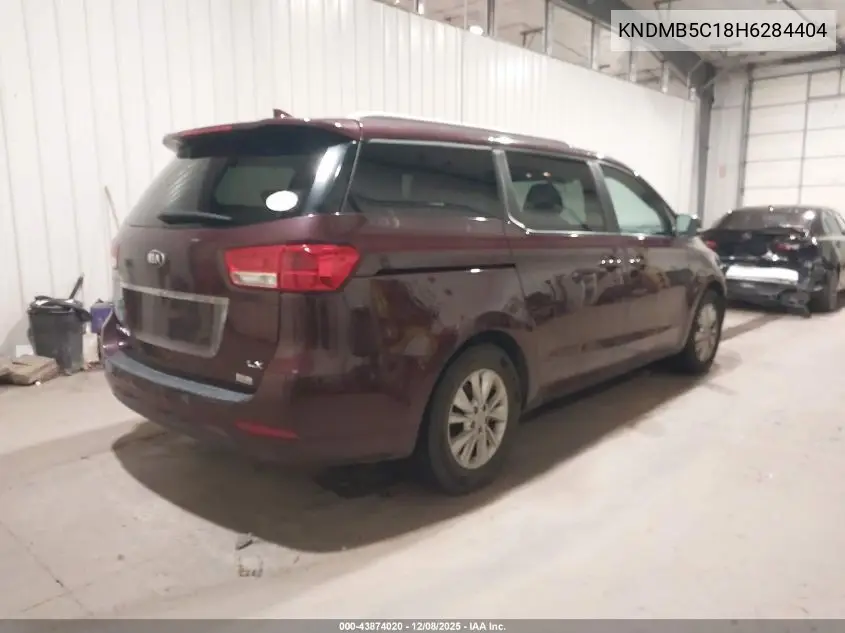 KNDMB5C18H6284404 2017 Kia Sedona Lx