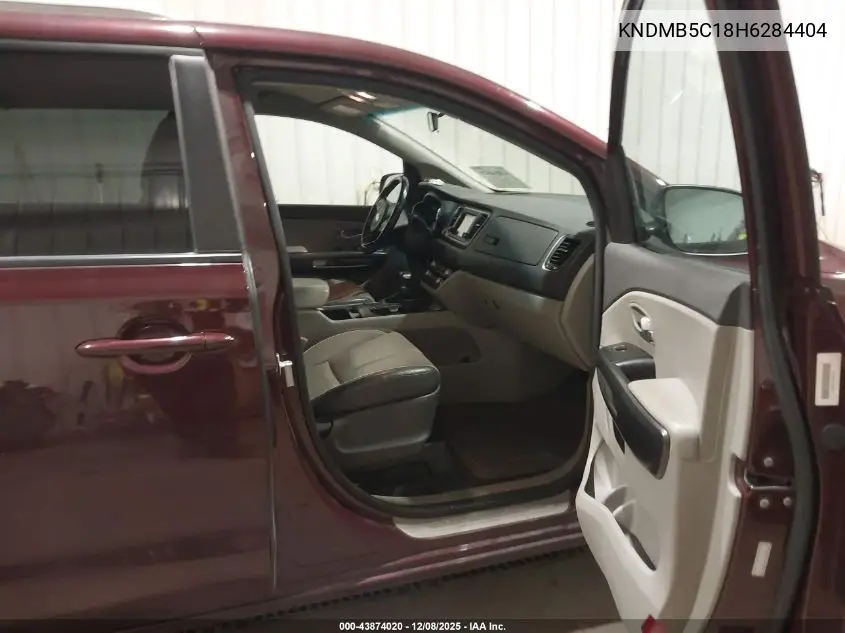 KNDMB5C18H6284404 2017 Kia Sedona Lx