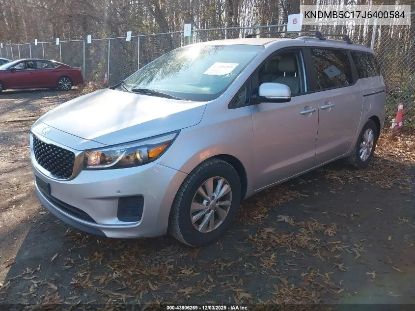 KNDMB5C17J6400584 2018 Kia Sedona Lx