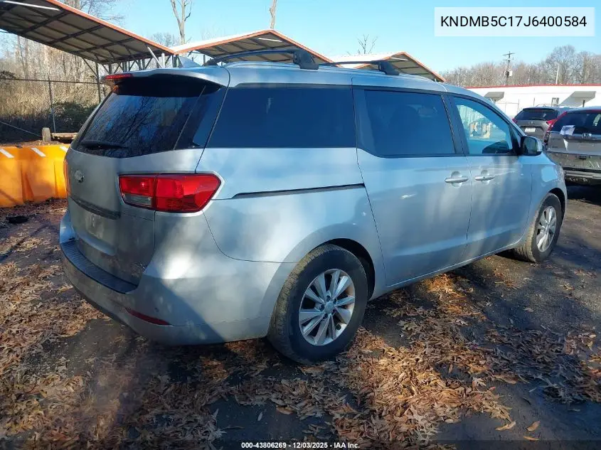 KNDMB5C17J6400584 2018 Kia Sedona Lx