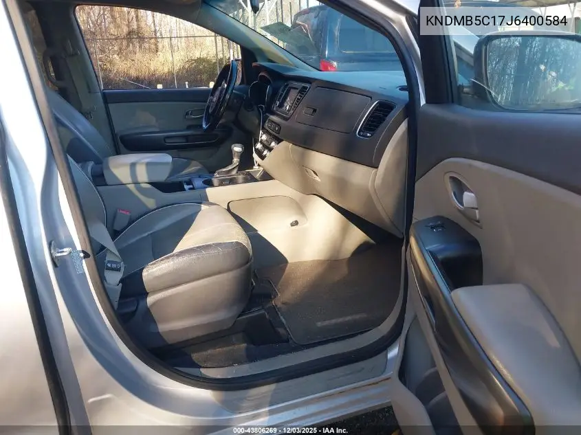 KNDMB5C17J6400584 2018 Kia Sedona Lx