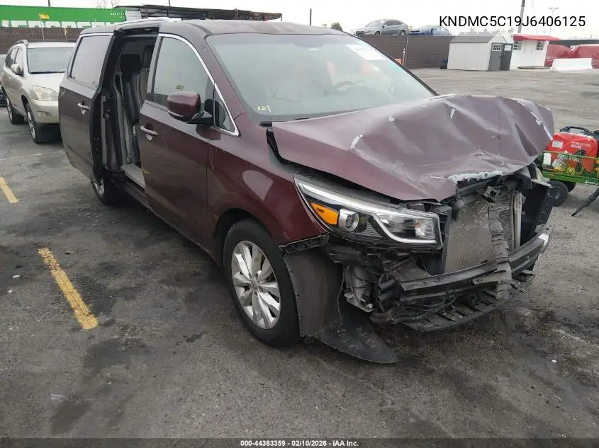 KNDMC5C19J6406125 2018 Kia Sedona Ex