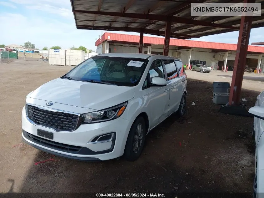 KNDMB5C17K6552494 2019 Kia Sedona Lx