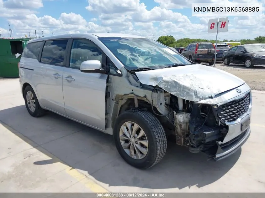 KNDMB5C13K6568885 2019 Kia Sedona Lx