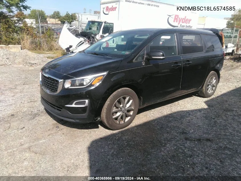 KNDMB5C18L6574585 2020 Kia Sedona Ex