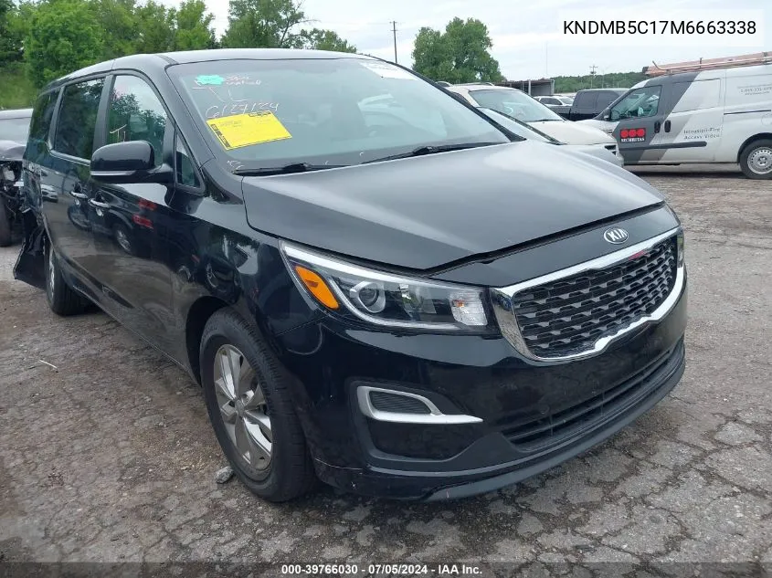 KNDMB5C17M6663338 2021 Kia Sedona Lx