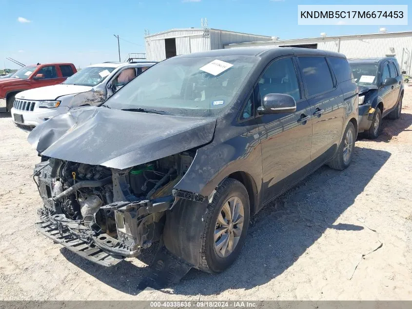 KNDMB5C17M6674453 2021 Kia Sedona Lx