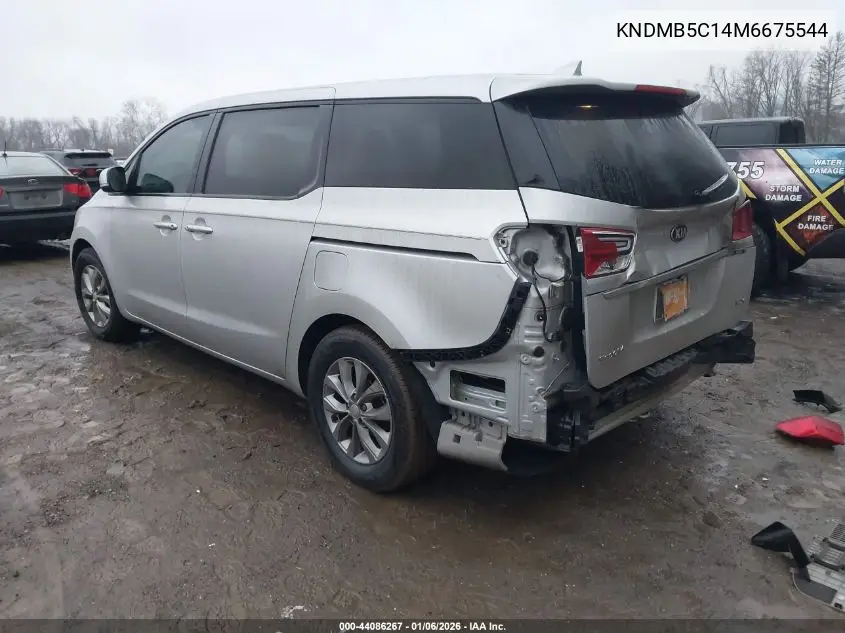 KNDMB5C14M6675544 2021 Kia Sedona Lx