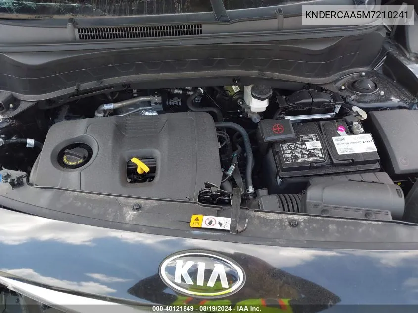 KNDERCAA5M7210241 2021 Kia Seltos Ex