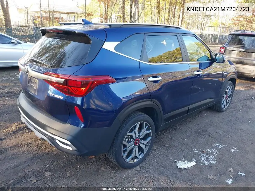 KNDETCA21M7204723 2021 Kia Seltos Sx Turbo