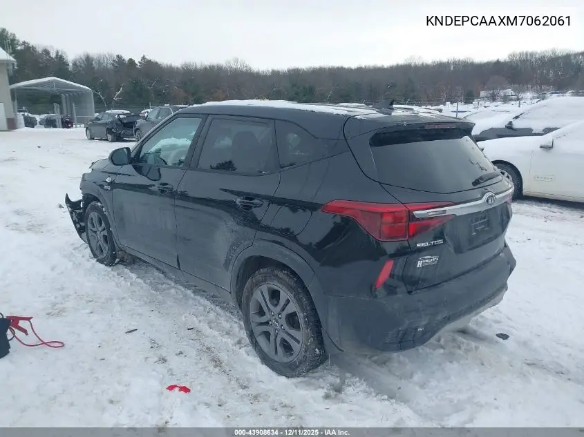 KNDEPCAAXM7062061 2021 Kia Seltos Lx