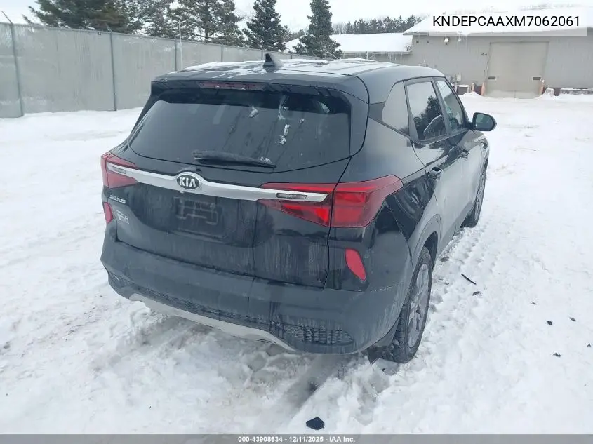 KNDEPCAAXM7062061 2021 Kia Seltos Lx