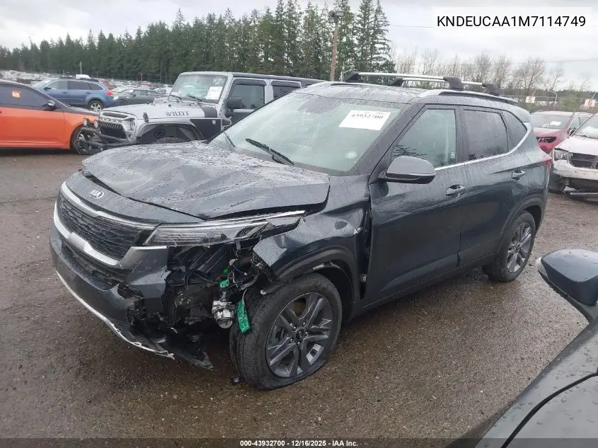 KNDEUCAA1M7114749 2021 Kia Seltos S