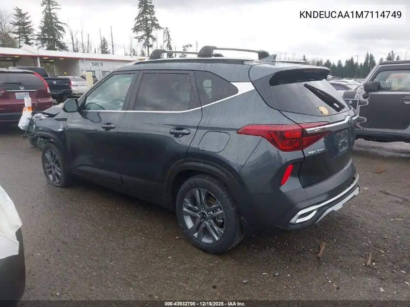 KNDEUCAA1M7114749 2021 Kia Seltos S