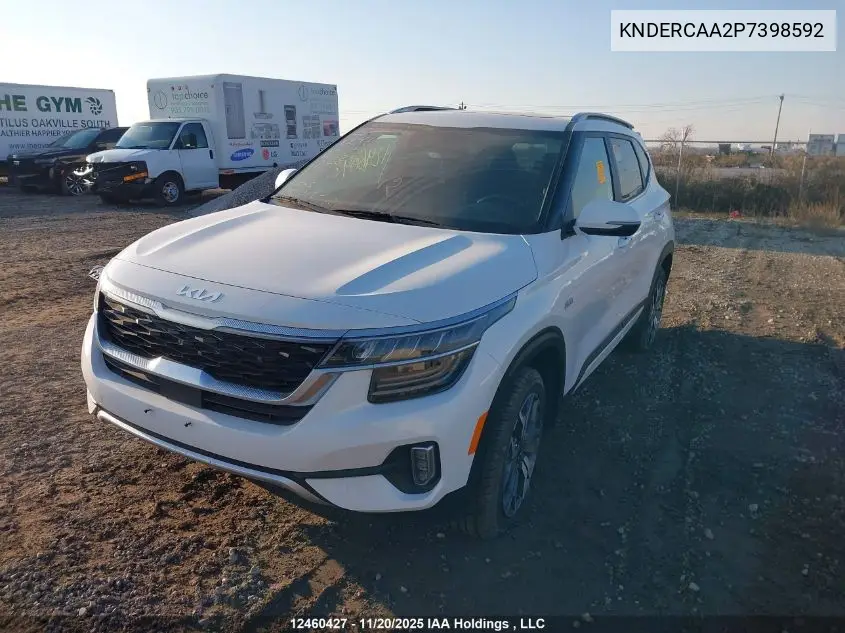 KNDERCAA2P7398592 2023 Kia Seltos Ex
