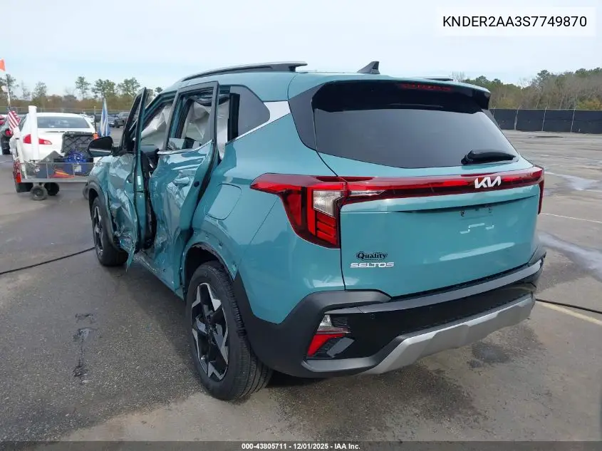 KNDER2AA3S7749870 2025 Kia Seltos Ex