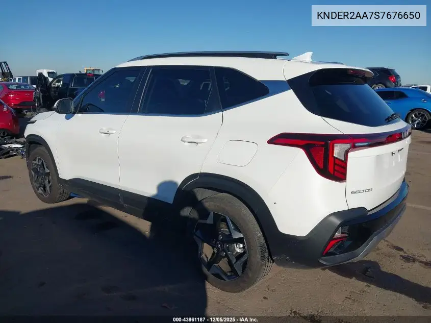 KNDER2AA7S7676650 2025 Kia Seltos Ex