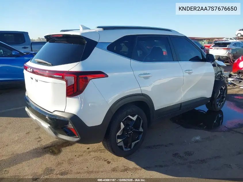 KNDER2AA7S7676650 2025 Kia Seltos Ex