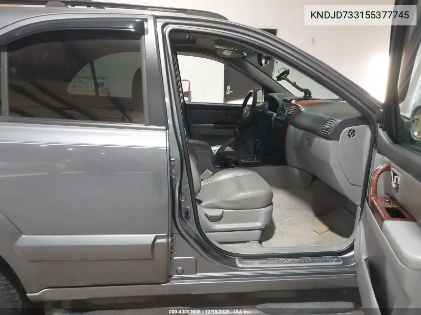 KNDJD733155377745 2005 Kia Sorento Ex/Lx