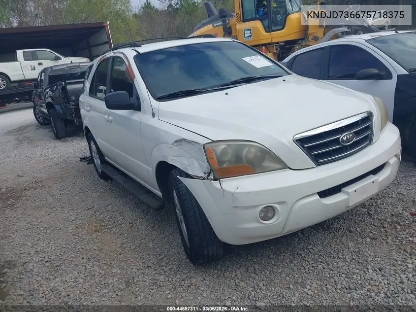 KNDJD736675718375 2007 Kia Sorento Lx