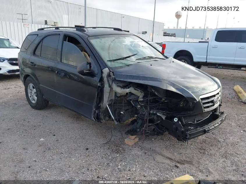 KNDJD735385830172 2008 Kia Sorento Lx