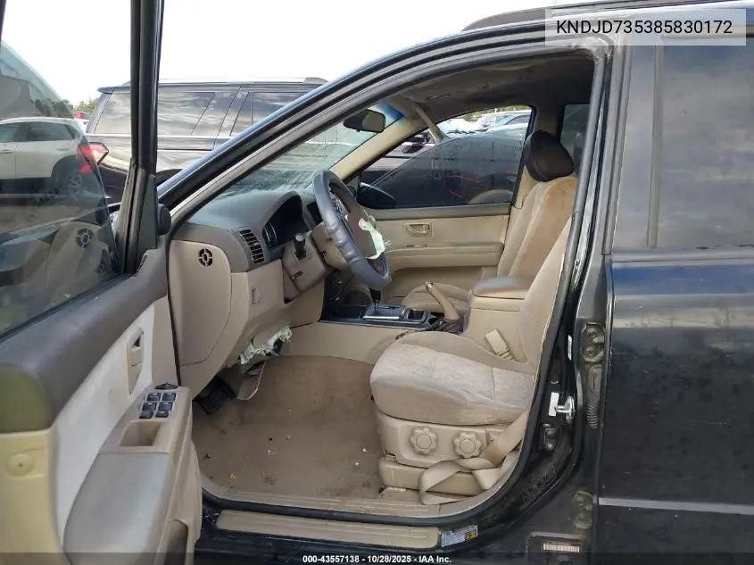 KNDJD735385830172 2008 Kia Sorento Lx
