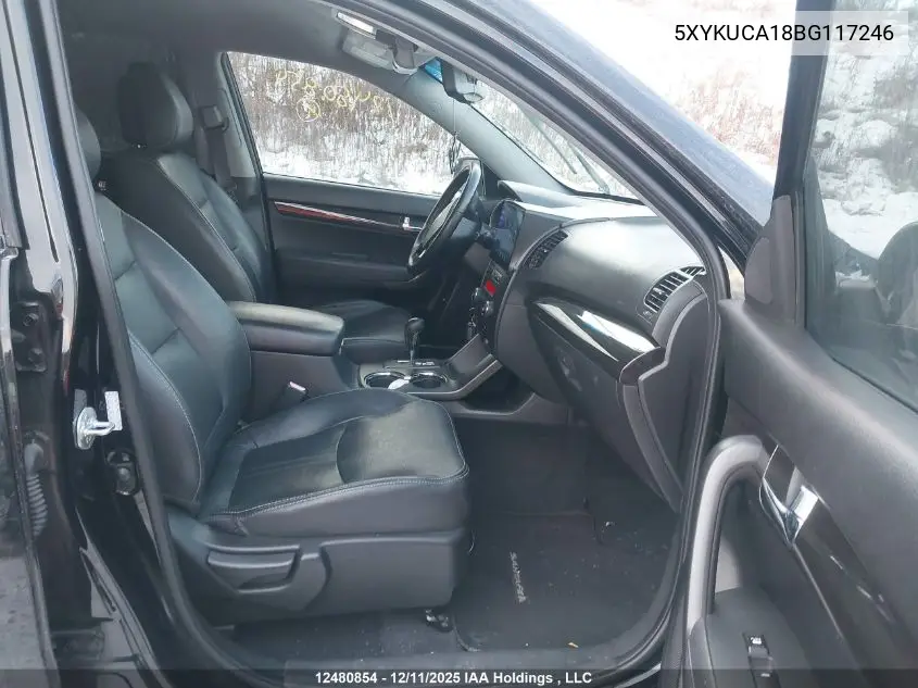 5XYKUCA18BG117246 2011 Kia Sorento Ex