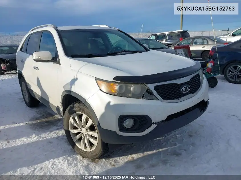 5XYKUCA15BG152763 2011 Kia Sorento Ex