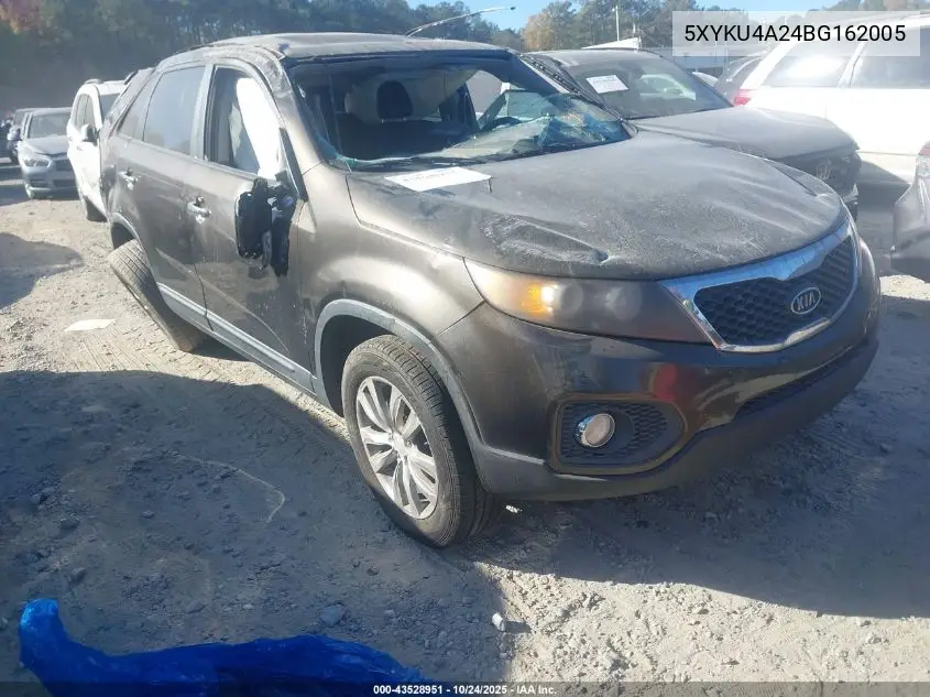 5XYKU4A24BG162005 2011 Kia Sorento Ex V6