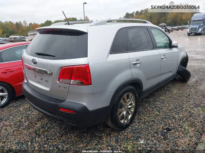 5XYKU4A20BG055064 2011 Kia Sorento Ex V6