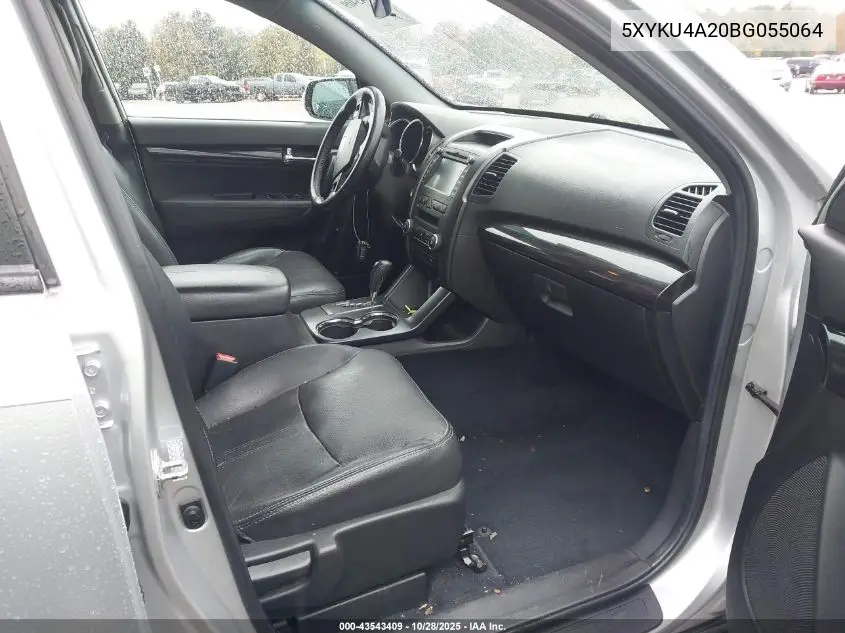 5XYKU4A20BG055064 2011 Kia Sorento Ex V6