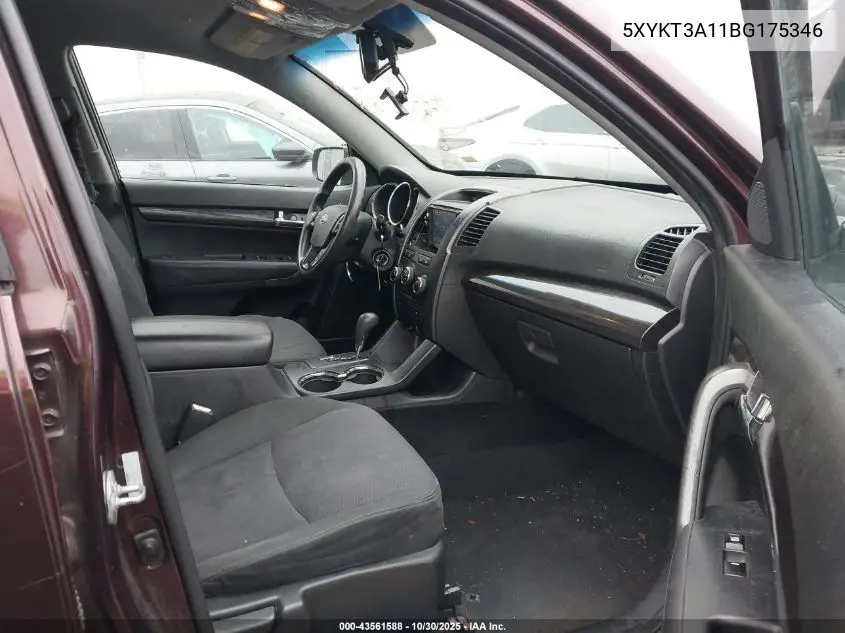 5XYKT3A11BG175346 2011 Kia Sorento Lx