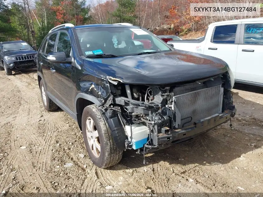 5XYKT3A14BG127484 2011 Kia Sorento Lx