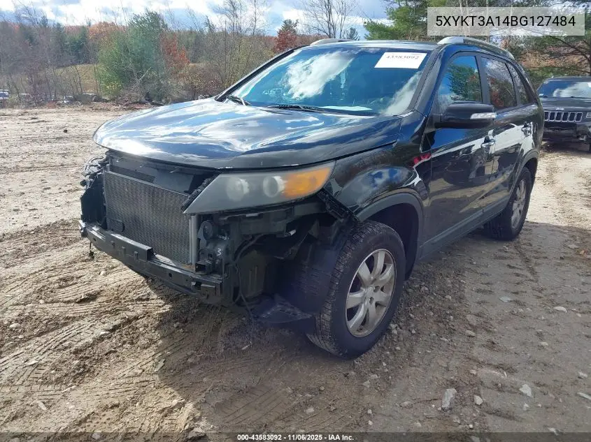 5XYKT3A14BG127484 2011 Kia Sorento Lx