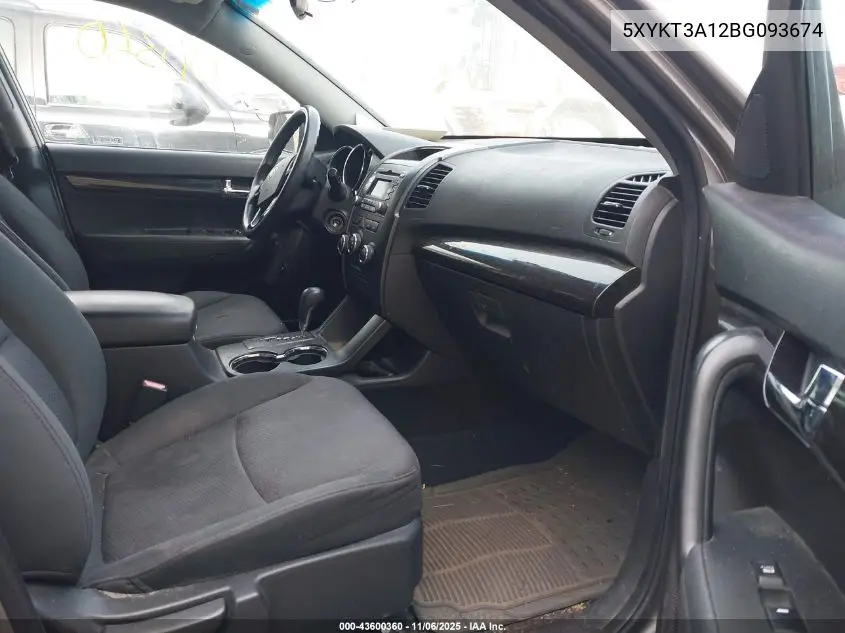 5XYKT3A12BG093674 2011 Kia Sorento Lx